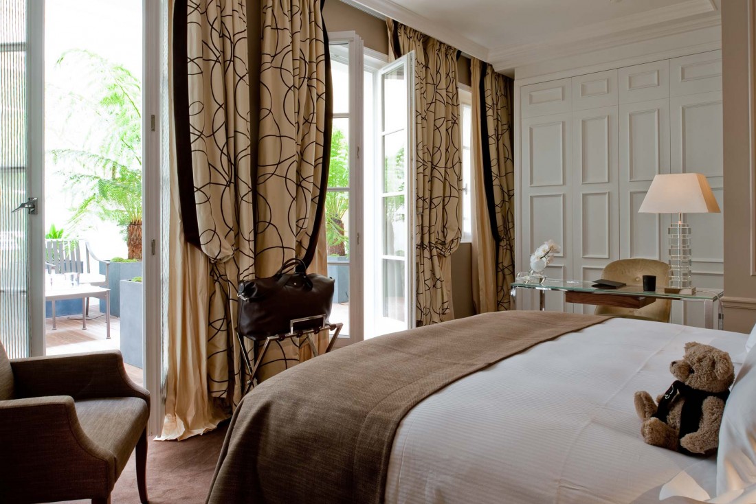 Une superbe Chambre Classique avec terrasse © Le Burgundy