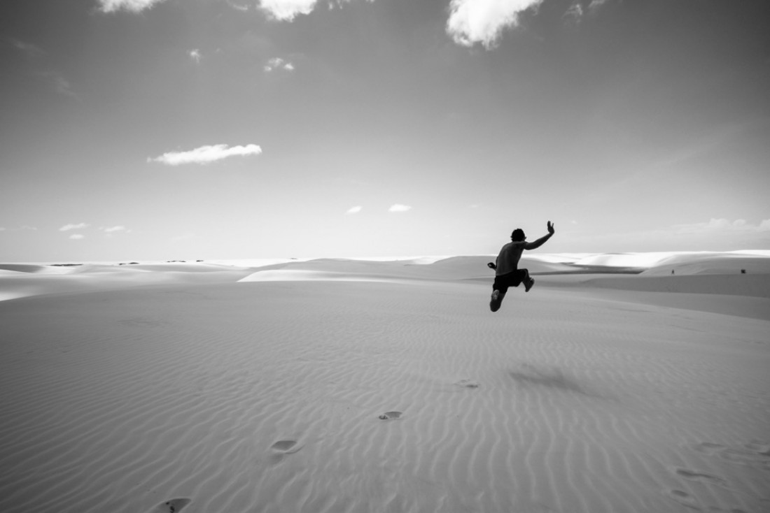 Course dans les dunes | © Cédric Aubert