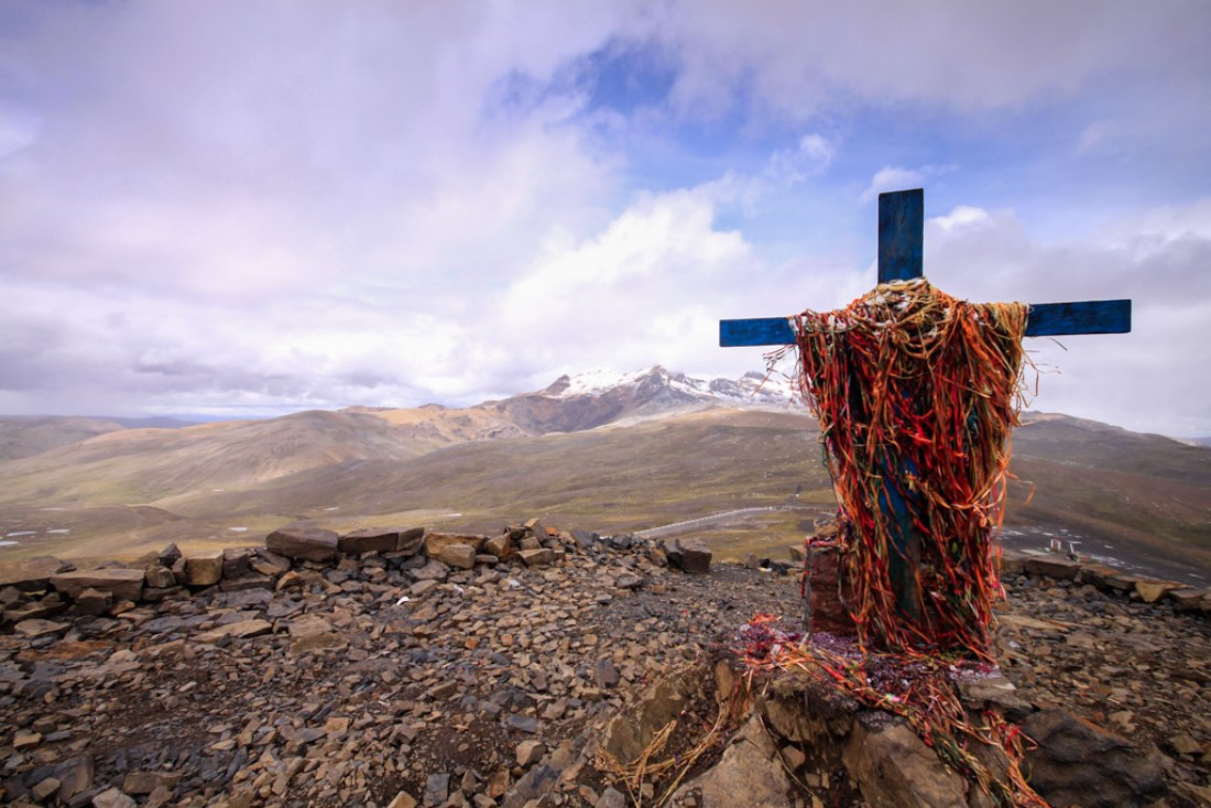 Abra Oquepuno, point culminant de la Interoceanic Highway (4850 m) | © Cédric Aubert