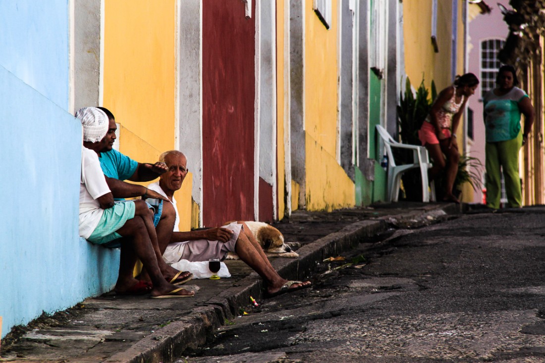 Scène de rue typique à Salvador. | © Cédric Aubert