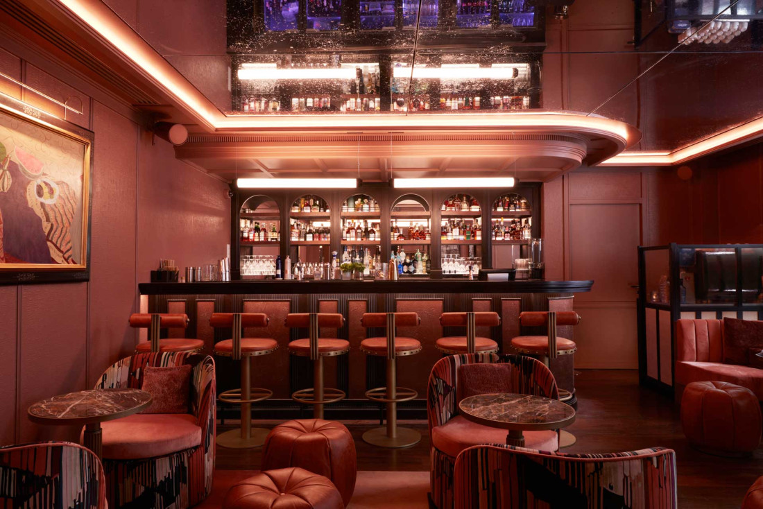 Les meilleurs bars d'hôtels à Paris - Maison Delano © Gaelle Le Boulicaut