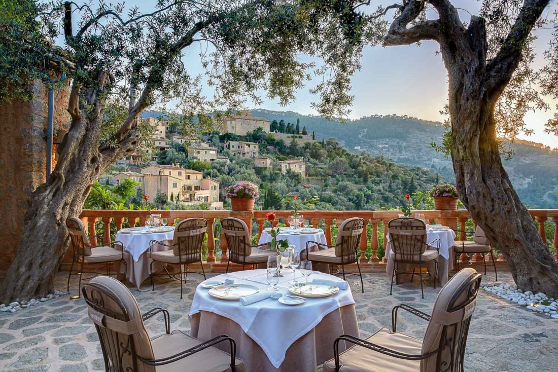 Le restaurant gastronomique El Olivo dispose d'une terrasse somptueuse © Belmond