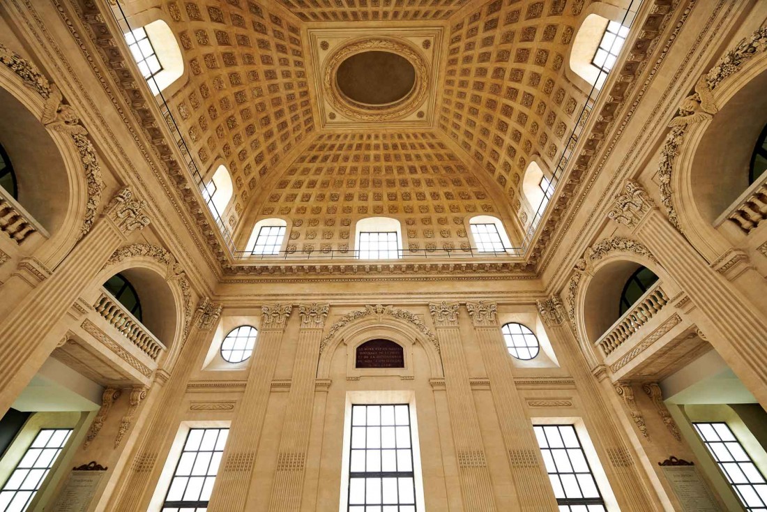 Le Grand Dôme, pensé par Jean-Germain Soufflot au XVIIIème, est le joyau architectural du Grand Hôtel-Dieu © Eric Cuvillier 
