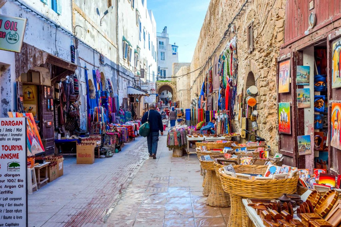 Dans la médina d'Essaouira © DR