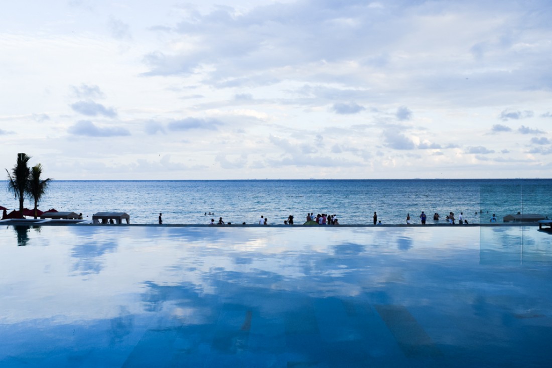 Le Grand Hyatt Playa del Carmen dispose de plusieurs infinity pools © Grand Hyatt Playa del Carmen