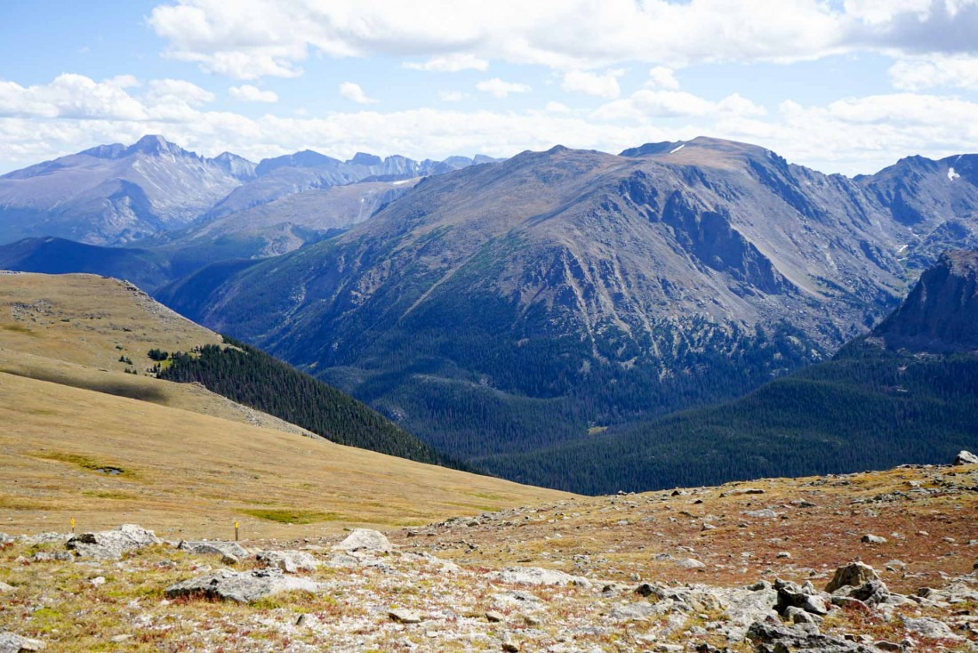 Sur le toit des Rocheuses, à près de 4,000 mètres d'altitude © YONDER.fr