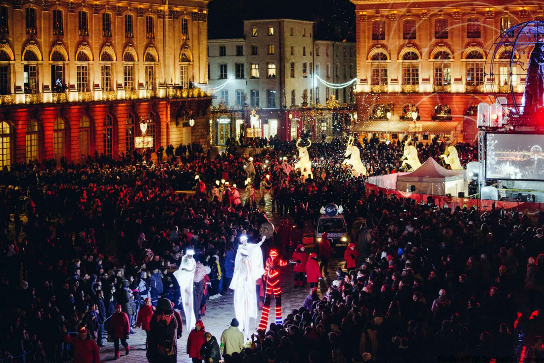 Le défilé de la Saint-Nicolas à Nancy rassemble chaque décembre des milliers de personnes © Thuria