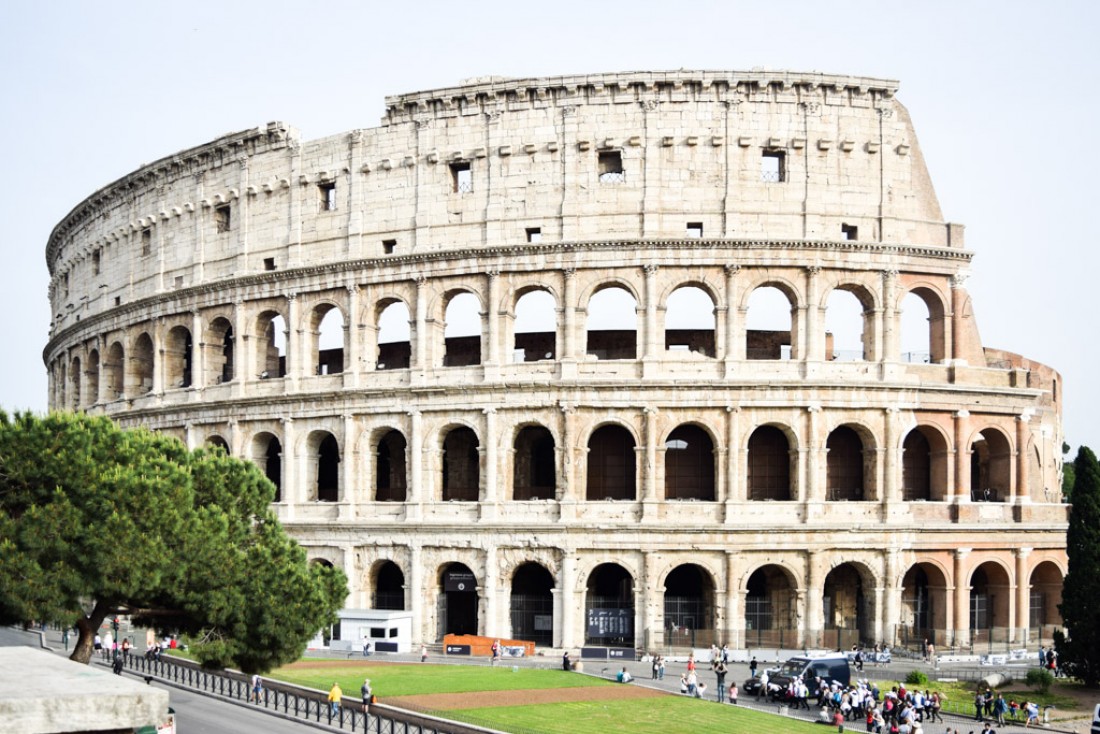 Le Colisée, lieu de passage incontournable de toute visite à Rome © Yonder.fr