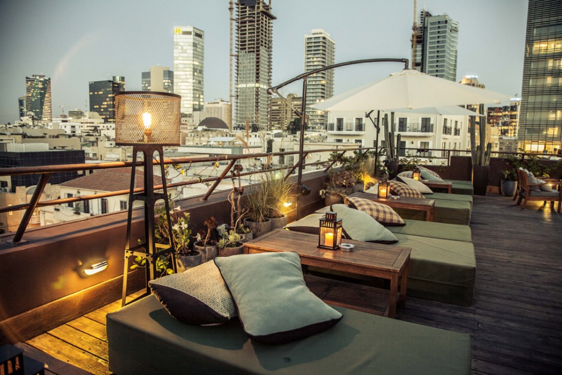 Rooftop et design au Brown TLV Urban Hotel, une adresse nettement plus abordable © Brown TLV