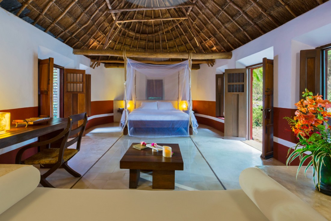 À l'intérieur d'une Mayan Villa, tout le confort d'un hôtel de luxe © Starwood Luxury Collection