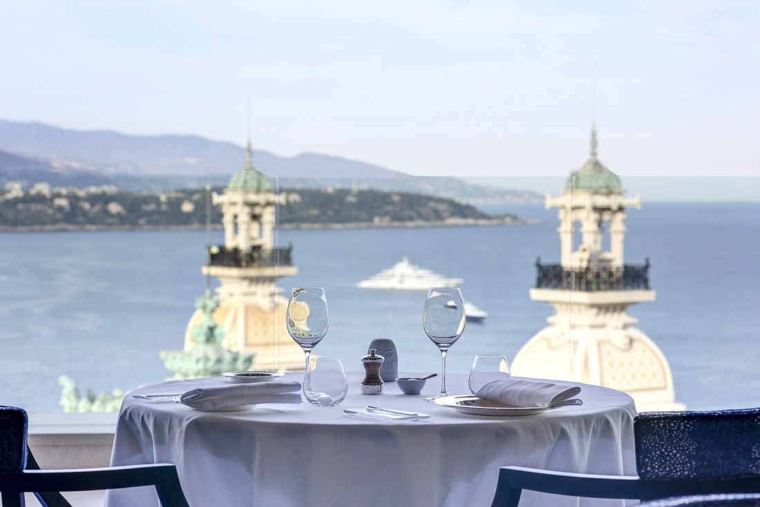 Le Grill, restaurant avec vue de l'Hôtel de Paris Monte-Carlo © SBM