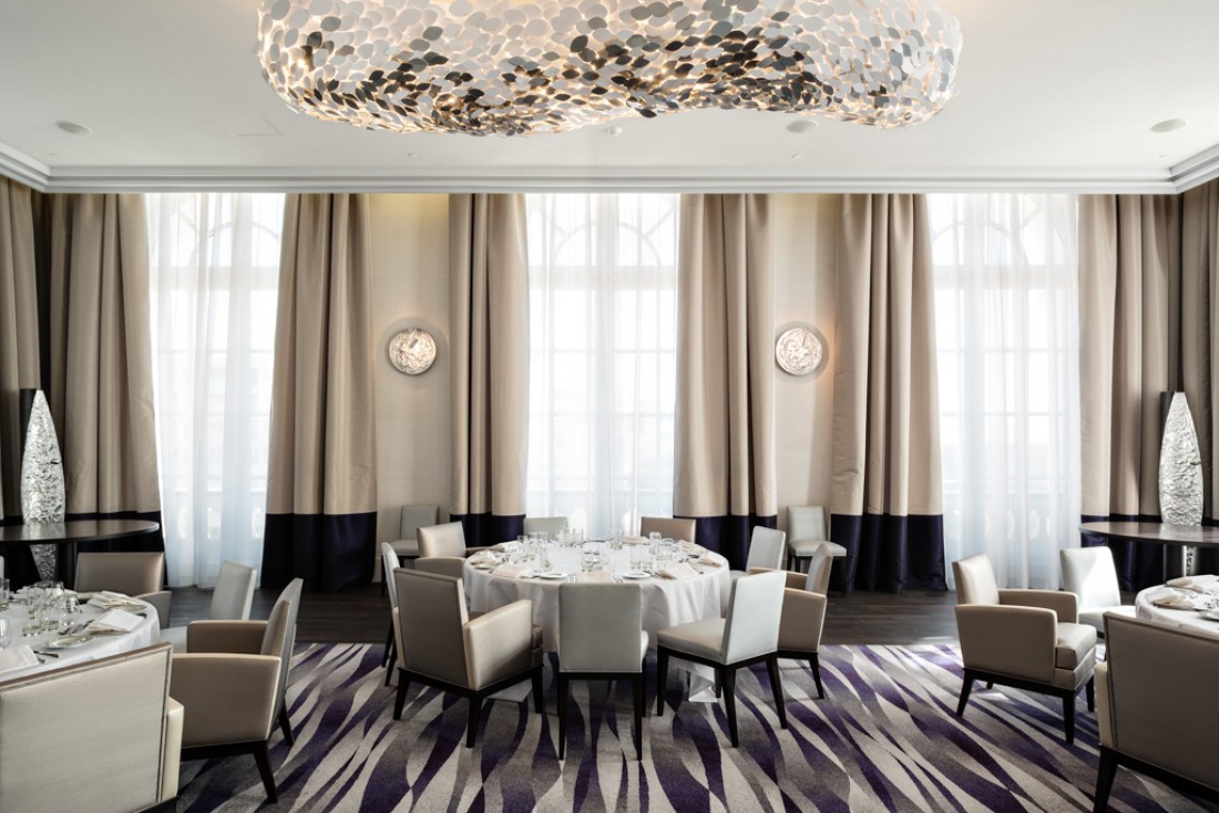 Le restaurant Alcyone (chef Lionel Levy) est l'une des quatre tables étoiles de la ville © IHG