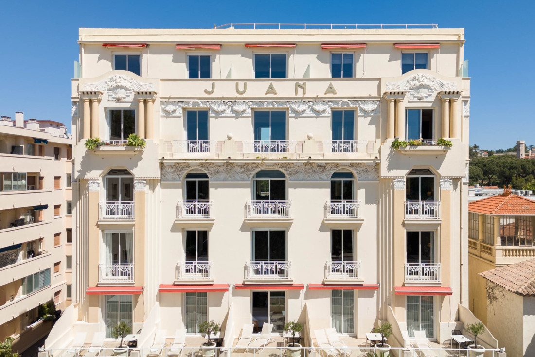 Les plus beaux hôtels à Antibes et au Cap d'Antibes, l'hôtel Juana