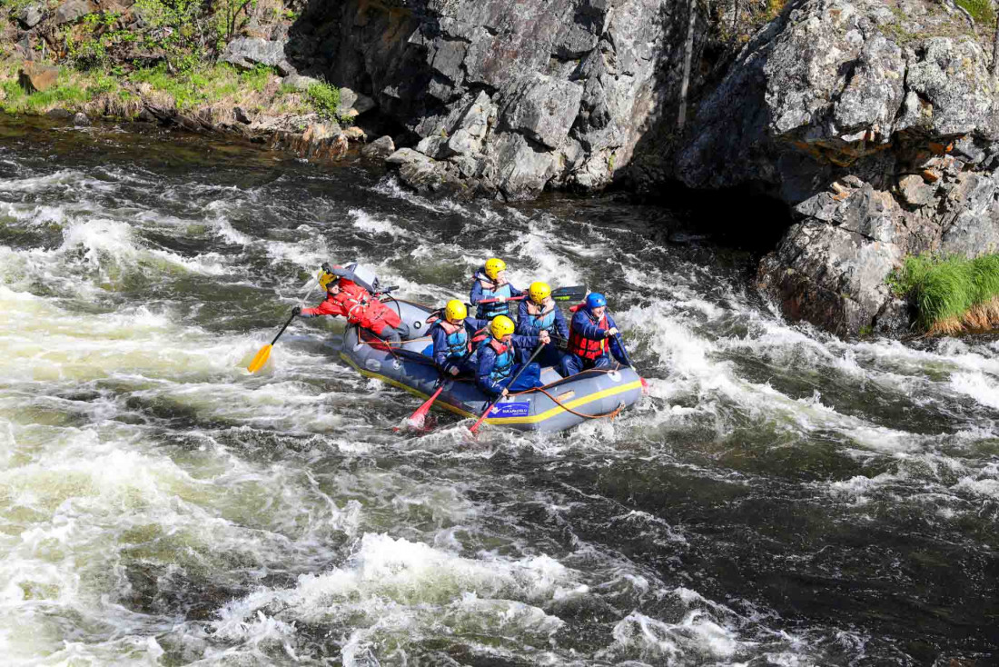 Rafting à Kuusamo © Harri Tarvainen