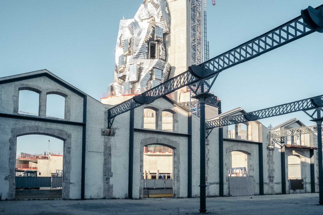 L'architecture de Luma Arles a été conçue par Frank Gehry. Le projet devrait être achevé en 2020 © DR