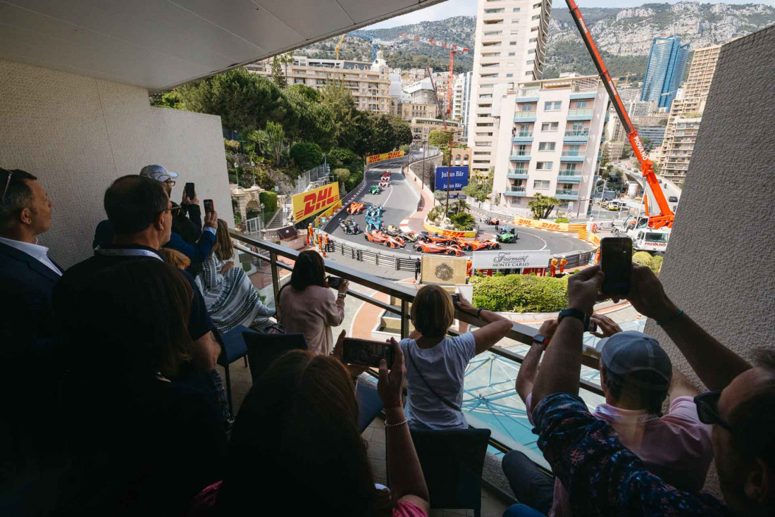 Fairmont Monte Carlo | La vue sur le virage en épingle à cheveux du circuit © Teddy Morellec