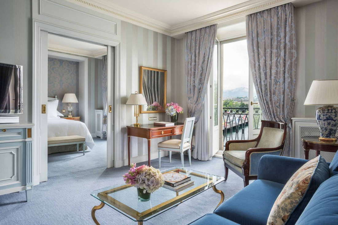 Four Seasons Hotel des Bergues Genève | Executive Suite © Vital Peter 