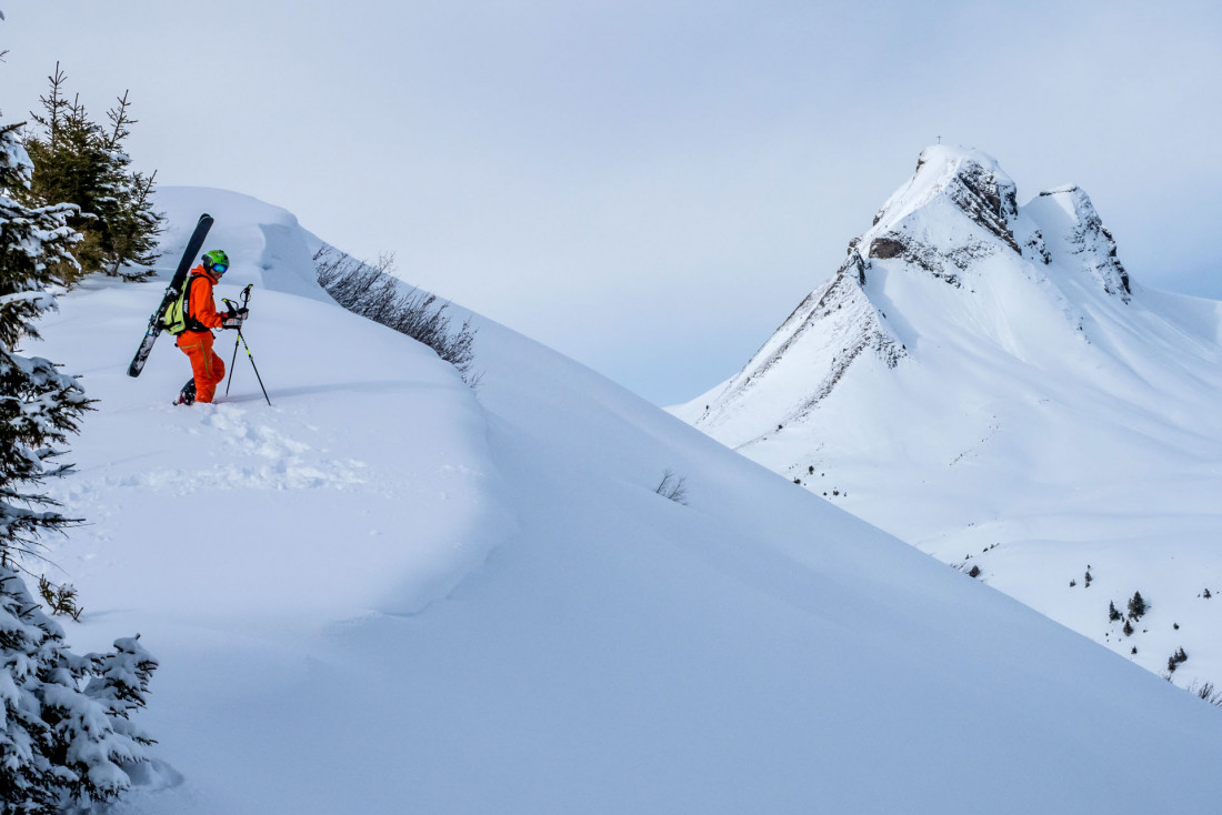 Freeride dans la station de Damüls-Mellau © Angelina Schneider - Bregenzerwald Tourismus