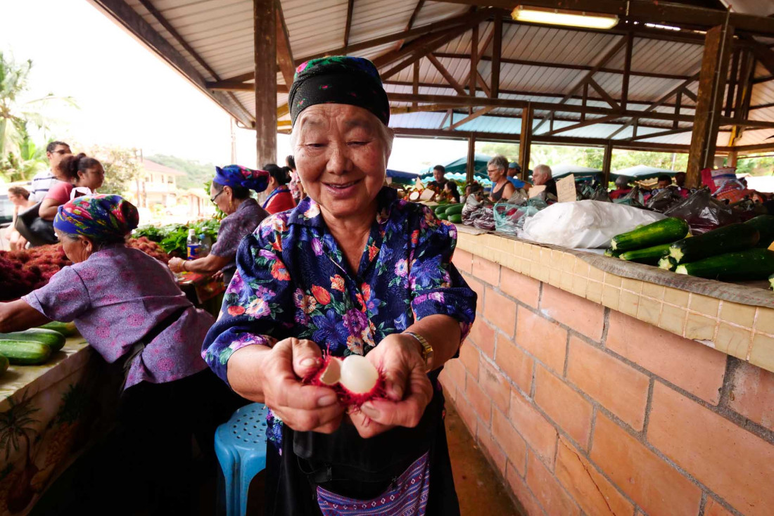 Le marché de Cacao met en avant la gastronomie guyanaise © Atout France