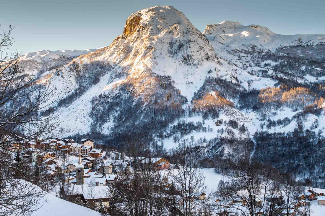 Saint-Martin-de-Belleville : panorama sur la station © Gilles Lansard