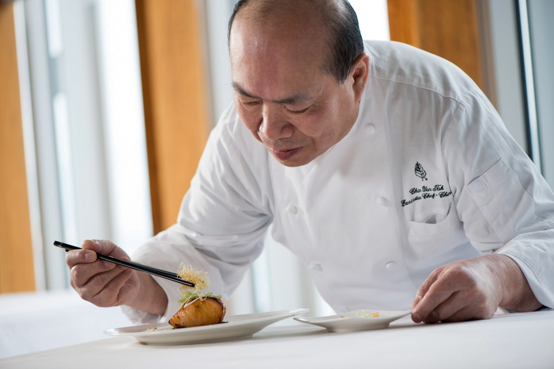 Depuis 2005, le chef Chan Yan-Tak est aux commandes du restaurant Lung King Heen © Four Seasons