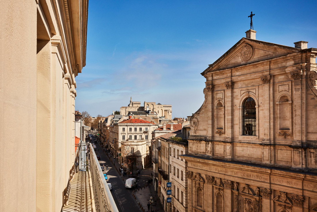 Hôtel de Cambis (Avignon)  | Vue depuis les balcons © Antoine Lippens 