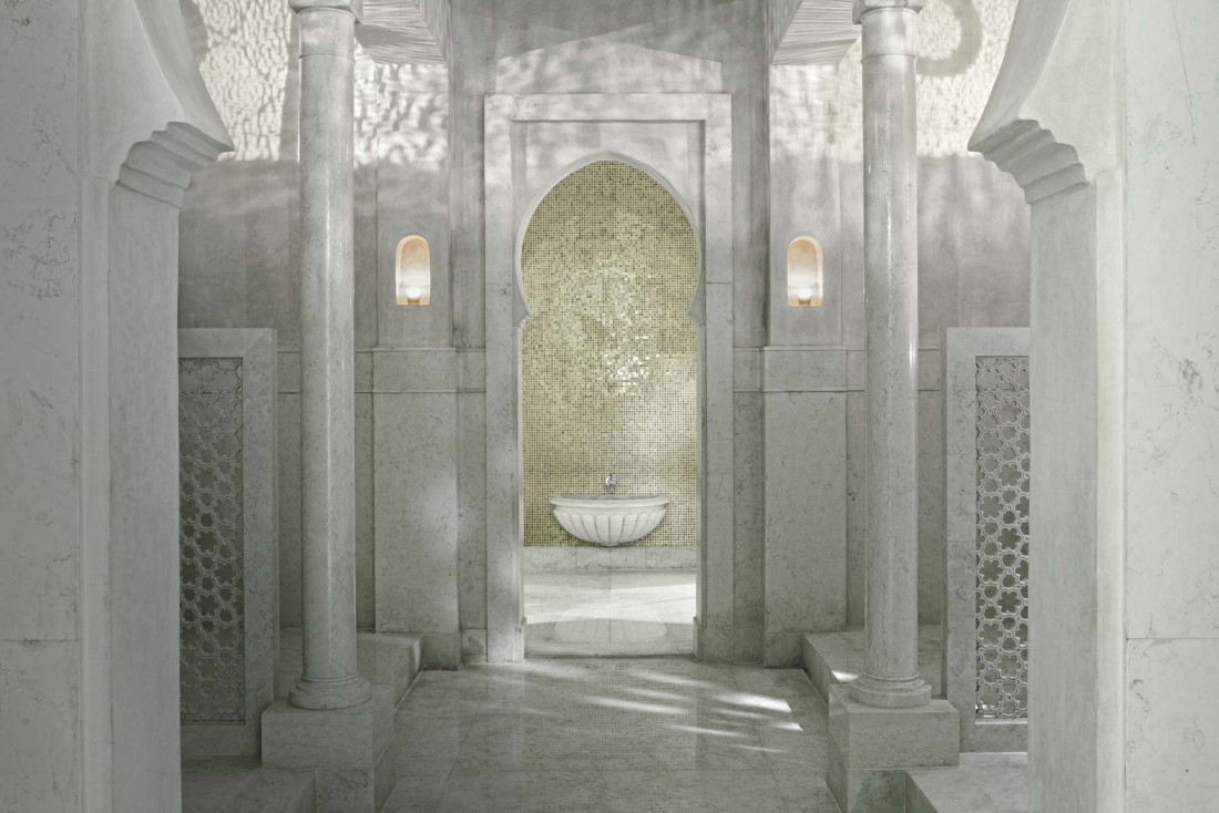 Royal Mansour | Le hammam au spa du Royal Mansour © Isaac Ichou