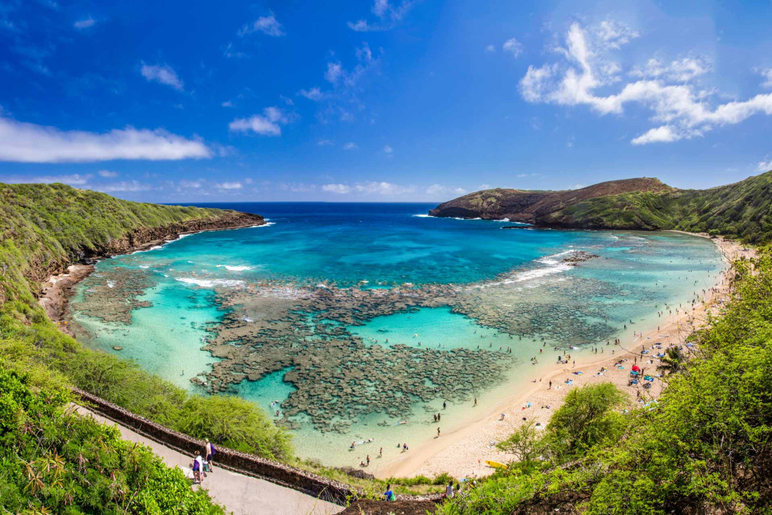 Parmi les plus belles plages d'Hawaï, Hanauma Bay © Izzet Noyan Adobestock