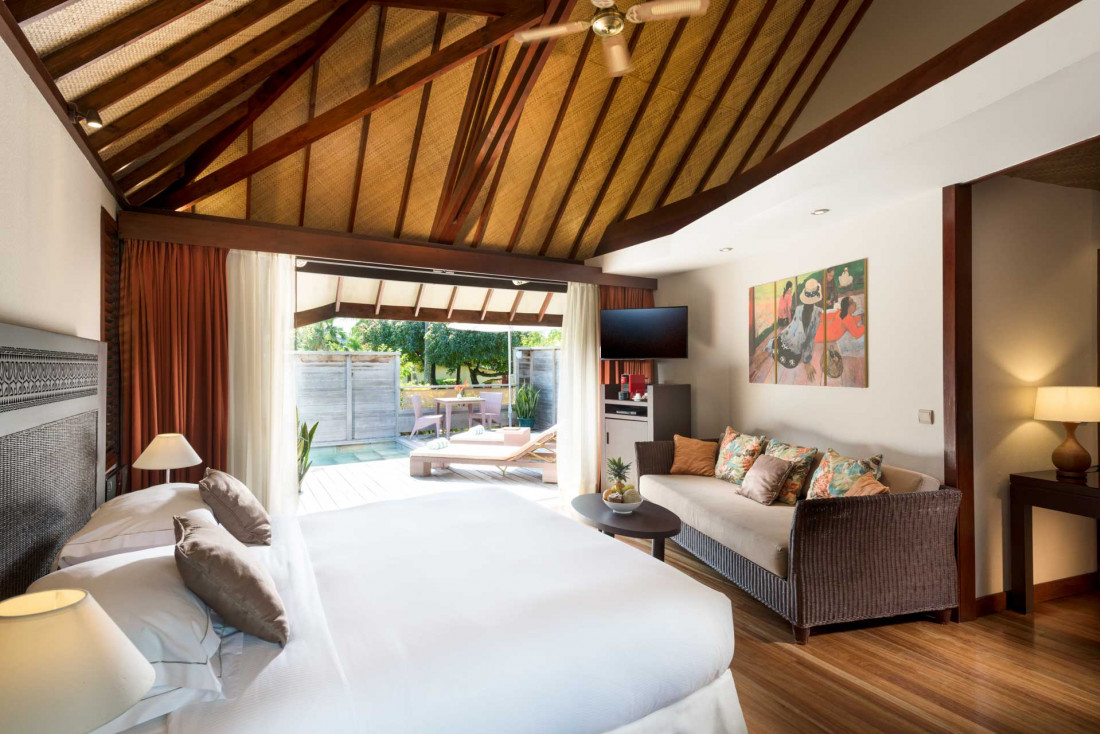 Inspirations locales et toiles de Gauguin au Hilton Moorea Lagon Ressort and Spa © Hilton Moorea Lagon Ressort and Spa