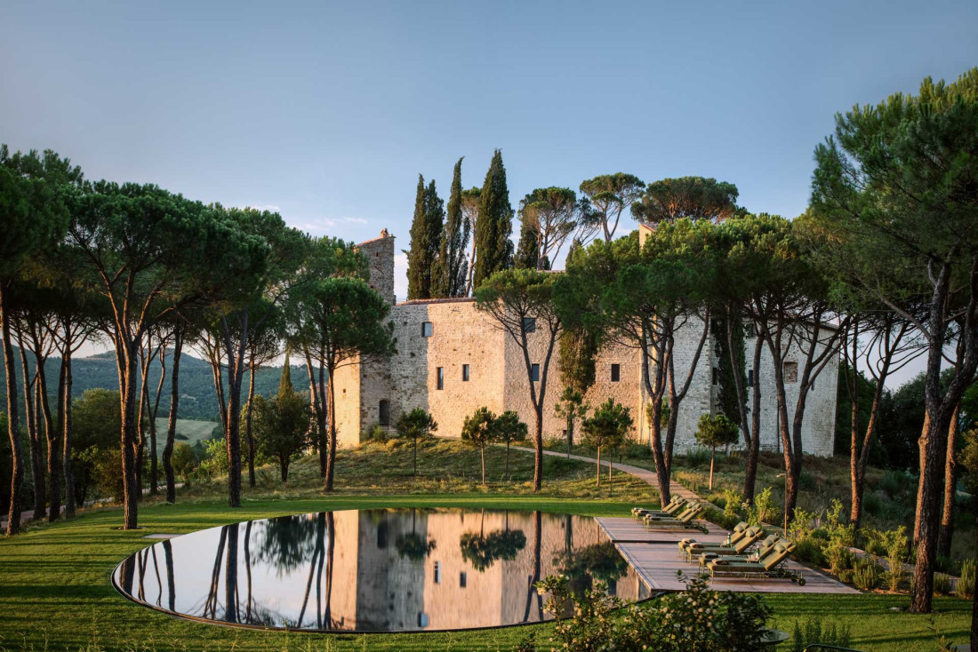 Castello di Reschio, l’un des plus beaux hôtels d’Italie… relégué à la 95e place. Cherchez l'erreur