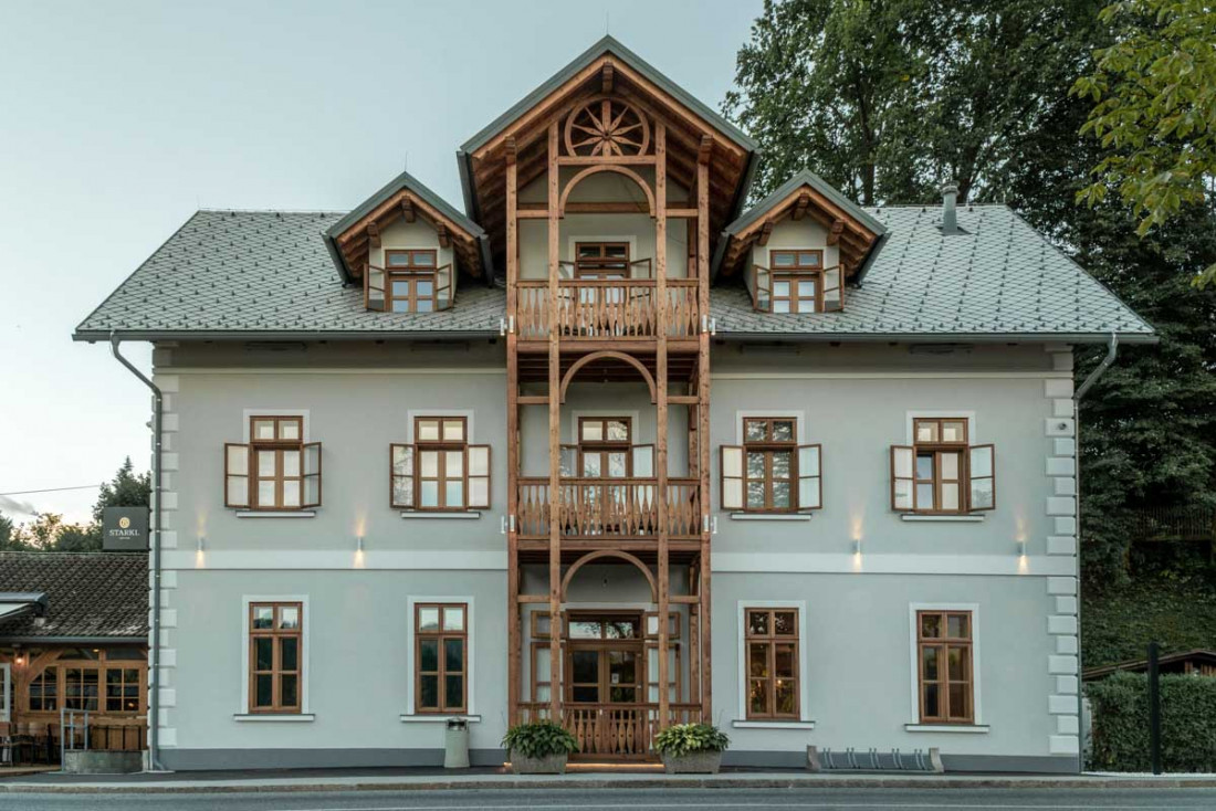 Hotel Starkl, une adresse romantique au bord du lac de Bled © Martin Krivec