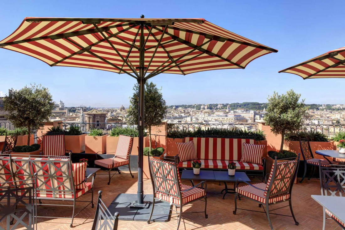 La terrasse panoramique de l'Hôtel de la Ville © DR