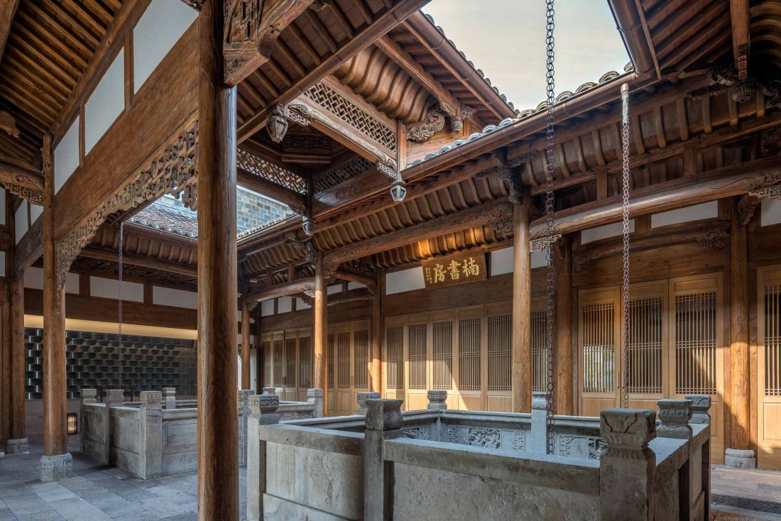 Le Nan Shufang, ambitieux complexe culturel, est installé dans l'une des plus belles villas antiques de l'Amanyangyun © Aman