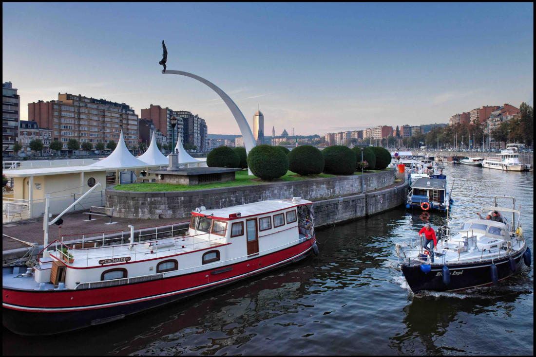 Idée de week-end en Belgique - Liège et le baigneur © Eric Martin | Figarophoto