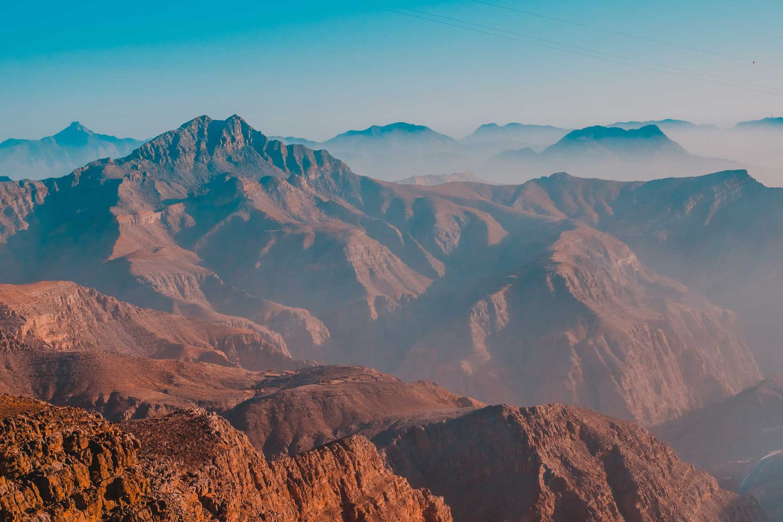 Les montagnes du Jebel Jais © Visit Ras Al Khaimah