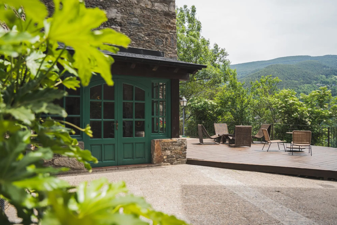 Jou la Borda, un restaurant vue sur la montagne en Andorre © DR