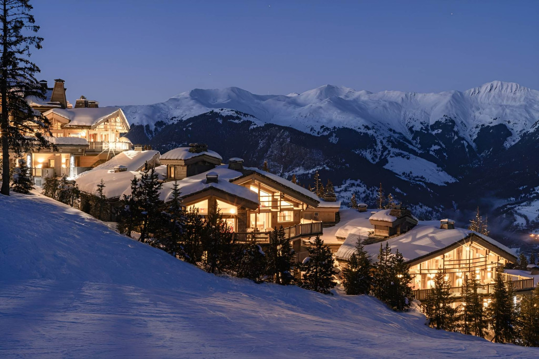 K2 Palace Courchevel, l’un des plus beaux hôtels 5 étoiles de Courchevel dans les Alpes françaises © Stéphane Berthe
