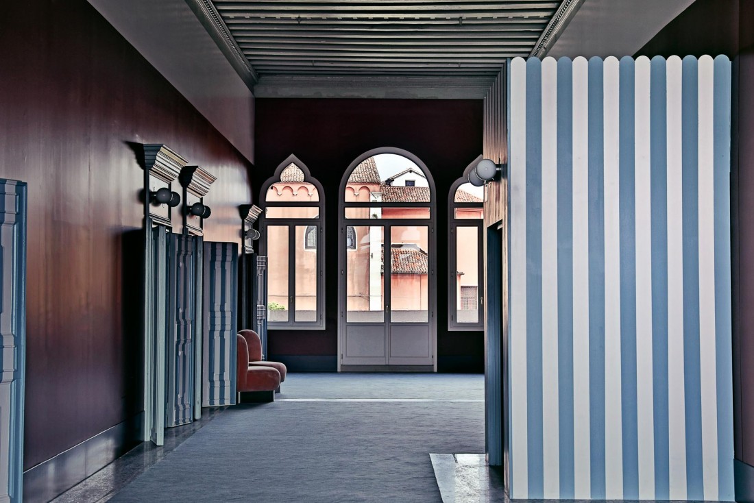 Design léché et atmosphère cool, Il Palazzo Experimental impose son style à Venise © Karel Balas