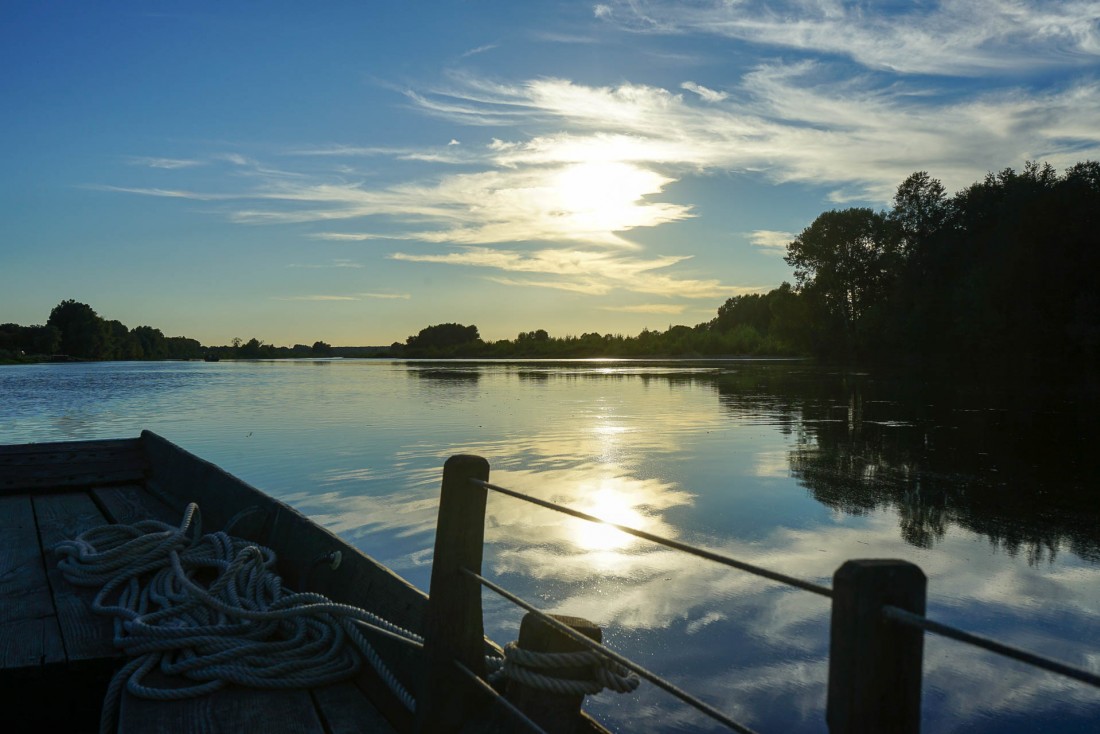 Balade sur la Loire au crépuscule © MB | YONDER.fr