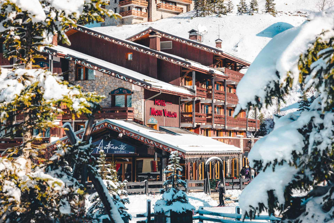 L'Hôtel Mont Vallon, un hôtel à Méribel au pied des pistes