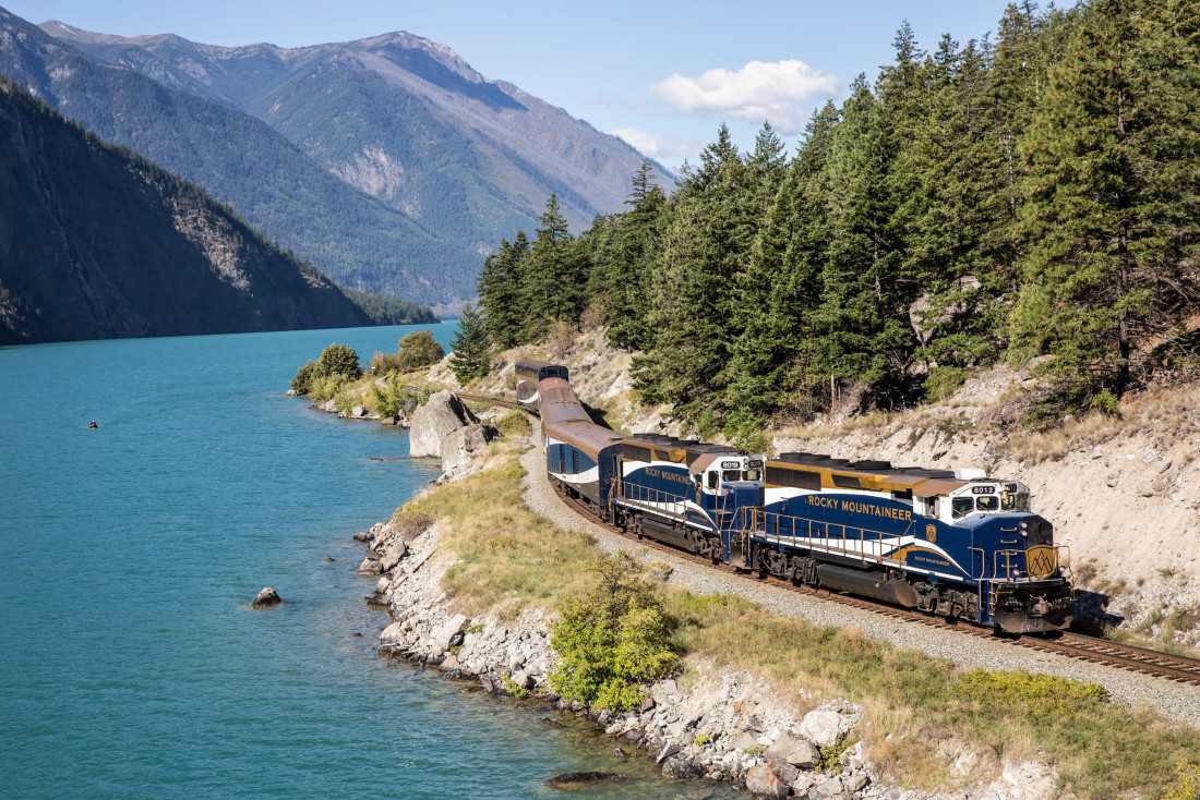 Voyager en train : le Canada à bord du ©Rocky Mountaineer 