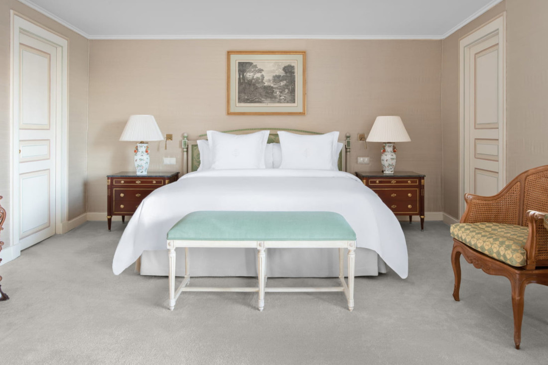La suite présidentielle de l'hôtel Ritz Four Seasons Lisbonne © Four Seasons