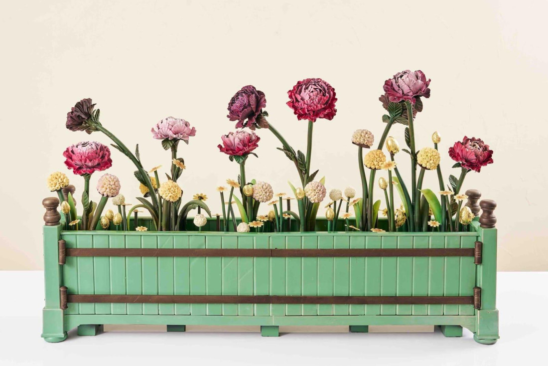 15 kg et 10 heures de travail : la Jardinière en chocolat signée Lenôtre compte parmi les créations de Pâques 2026 les plus spectaculaires.