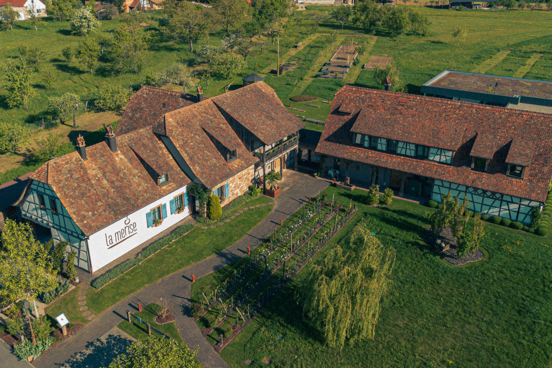 La Merise vue du ciel © La Merise
