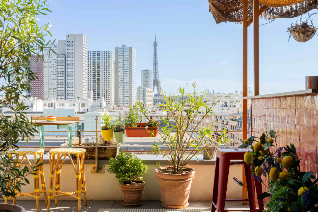 Le Grand Balcon, le rooftop de l'hôtel La Quinzerie © La Quinzerie