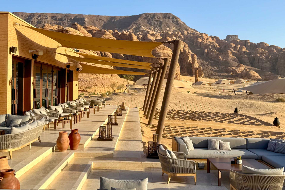 La sublime terrasse du Saffron restaurant d'Alula thaï au sein de l'hôtel Banyan Tree © Emmanuel Laveran