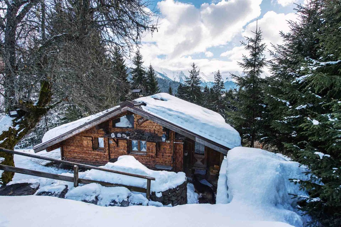 Les Chalets-Hôtel de la Croix Fry, sous la neige © Sophie Molesti David Andre