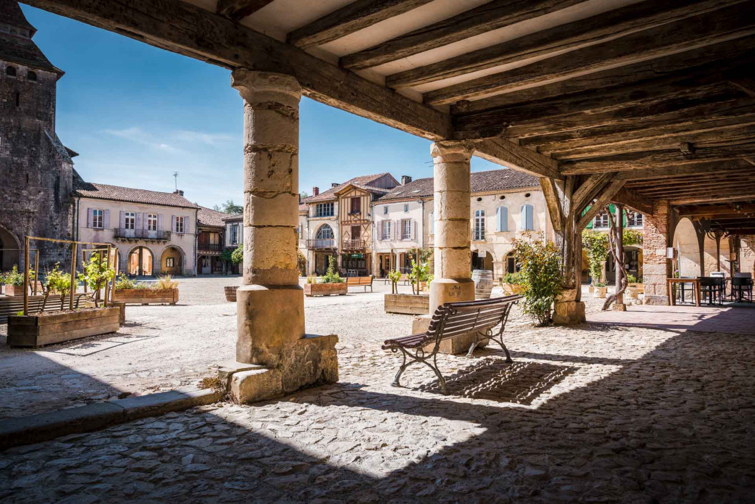 Labastide d'Armagnac, l'un des plus beaux villages de Landes © Landes Attractivité Yohan Espiaube