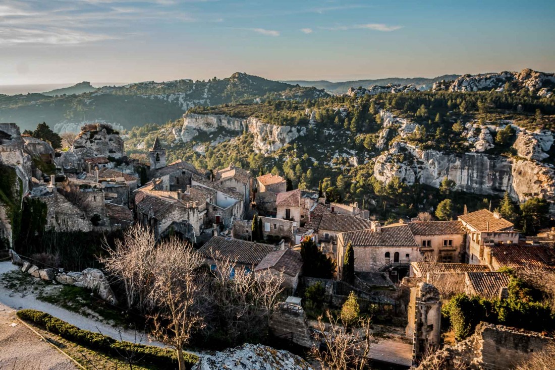 Vue du village depuis le château des Baux-de-Provence © Gerald Villena – stock.adobe.com