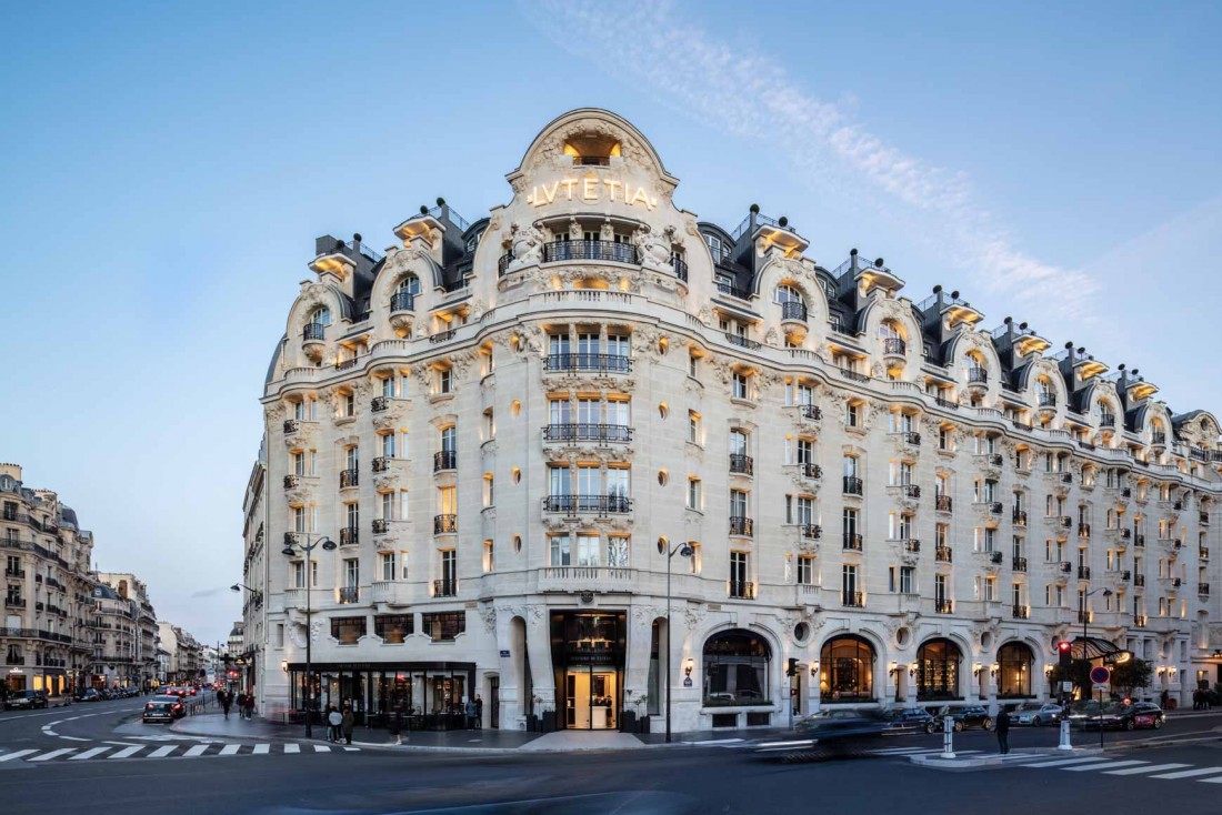 La façade du Lutetia, unique palace de la Rive Gauche © Lutetia